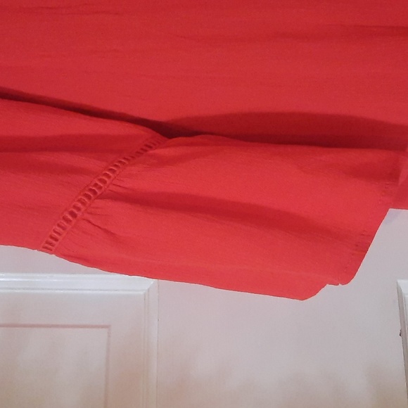 Crown & Ivy Tunic Dress - Woman's Red Dress Size Large - Picture 5 of 12